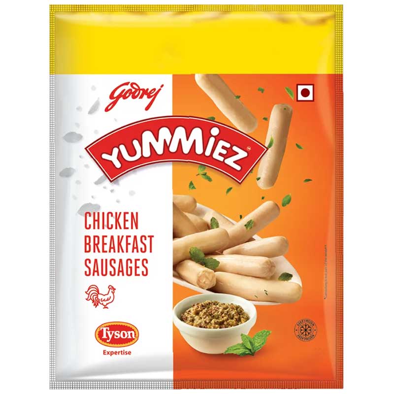 Godrej Yummiez - Chicken Breakfast Sausage - 250 gram