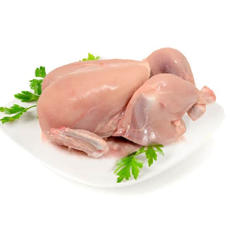 Poultry chicken whole - 700-800 gram net 1.2-1.4 KG gross 