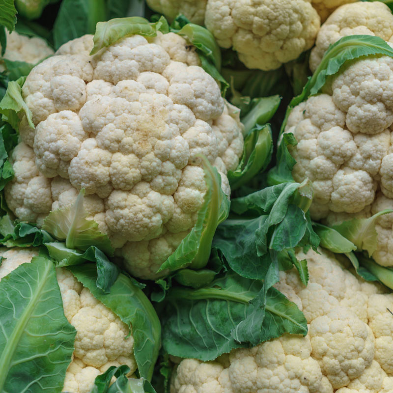 Cauliflower (ফুলকপি) per piece - 650 to 900 grams per piece (750 gram average)